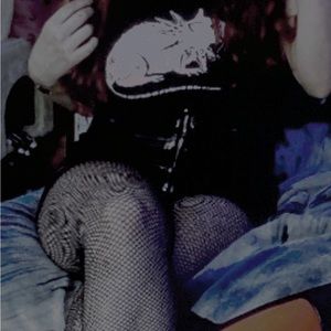 Black pleather Skirt forever 21🖤